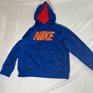 Nike Therma-Fit Blue and Red Jacket